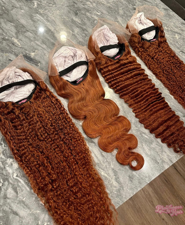 ON HAND- CHESTNUT BROWN LACE FRONTAL WIGS